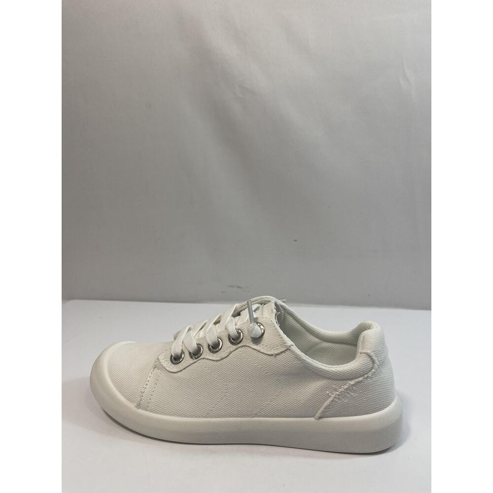 Blowfish Malibu Boardwalk Shoes Womens Size 6 White Canvas Sneakers J2696F4103